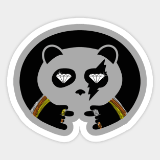 Panda Thug Life Sticker